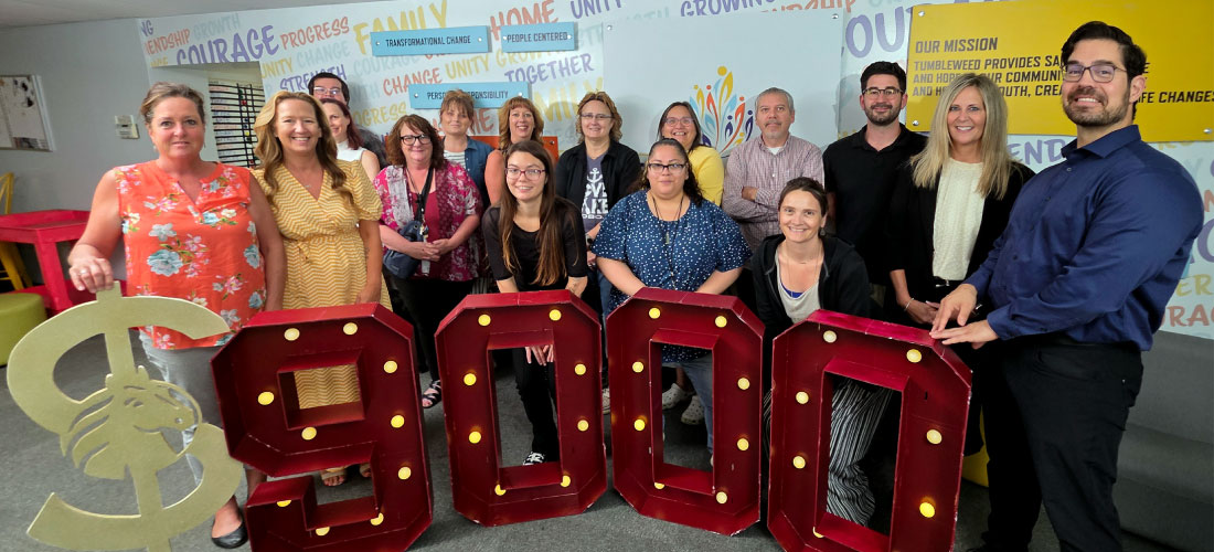 First Federal employees and members of Tumbleweed.